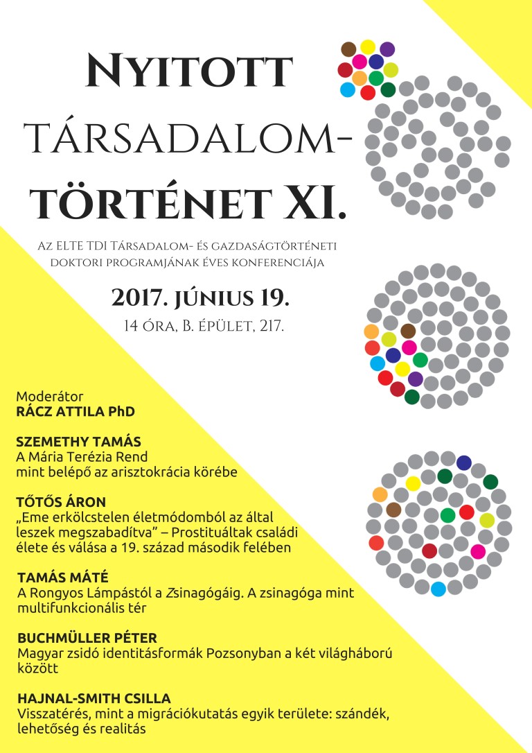 Nyitott társadalomtörténet XI.